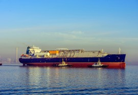 大连,2019年1月15日-海上丝绸之路再次喜迎双节点:首艘85,000cbm VLEC船交付及第二艘铺底